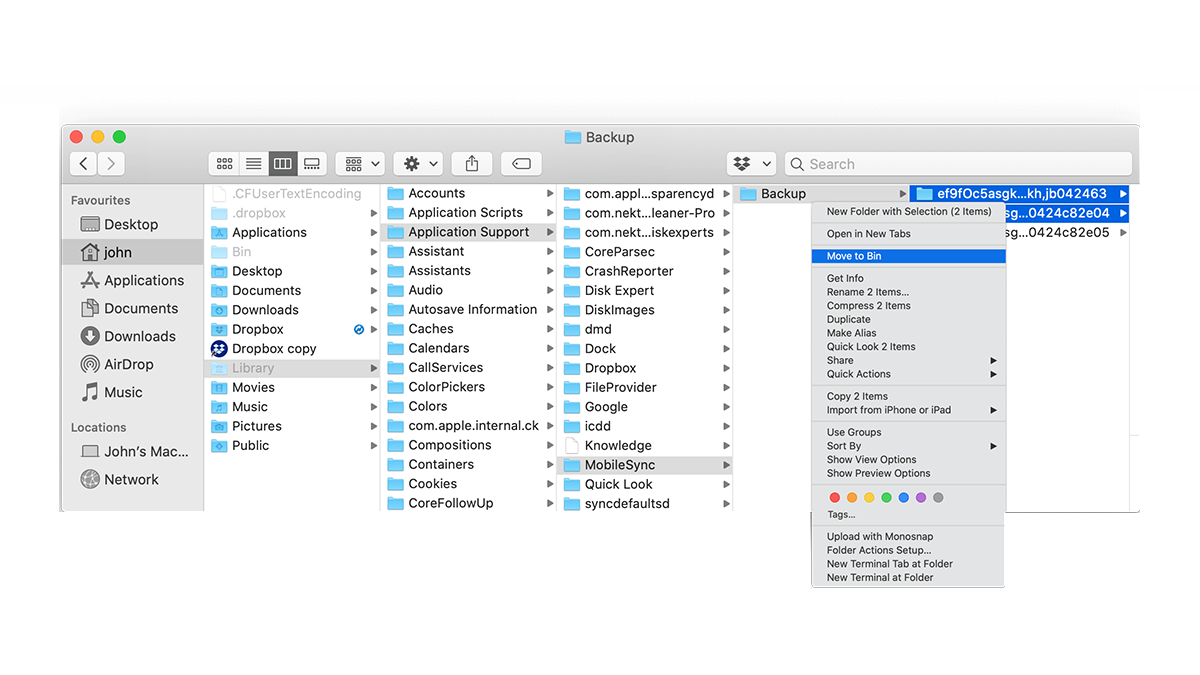 how to see startup disk space on mac